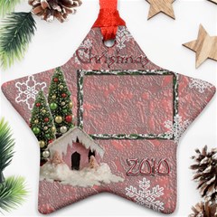 snow village 2010 ornament 60 - Ornament (Star)