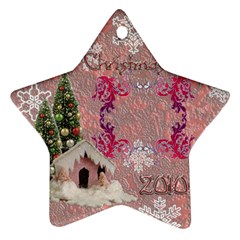 snow village 2010 ornament 61 - Ornament (Star)