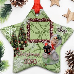 lantern girl 2010 ornament 83 - Ornament (Star)