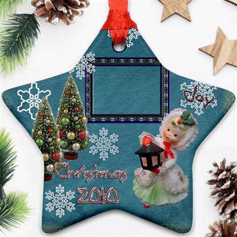 Lantern Girl 2024 Ornament 85 By Ellan Front