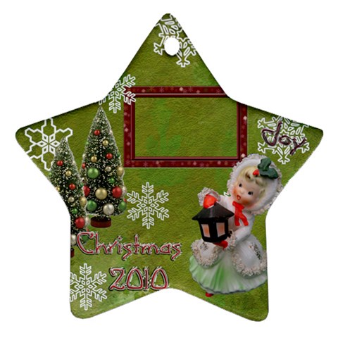 Lantern Girl 2010 Ornament 86 By Ellan Front