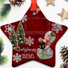 lantern girl 2010 ornament 89 - Ornament (Star)