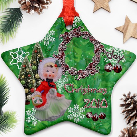 Snowman 2010 Ornament 100 By Ellan Front