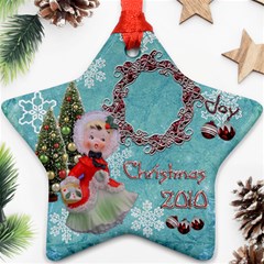 basket girl 2023 ornament 101 - Ornament (Star)