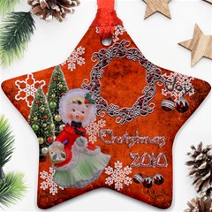 basket girl 2023 ornament 102 - Ornament (Star)