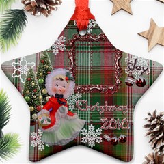 basket girl 2010 ornament 103 - Ornament (Star)