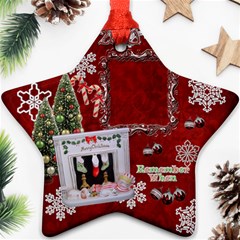 sleepy boy 2024 ornament 107 - Ornament (Star)