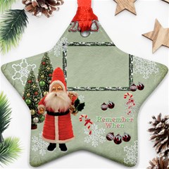 santa 2024 ornament 112 - Ornament (Star)
