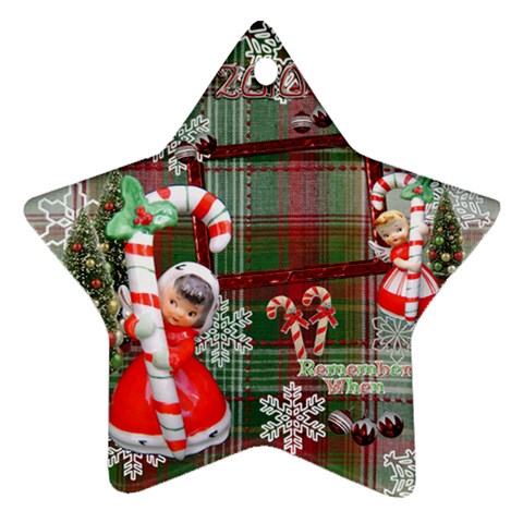 Angel Candy Cane 2010 Ornament 117 By Ellan Front