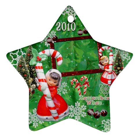 Angel Candy Cane 2023 Ornament 119 By Ellan Front