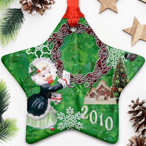 Thank You Mail 2010 Ornament  121 By Ellan Front