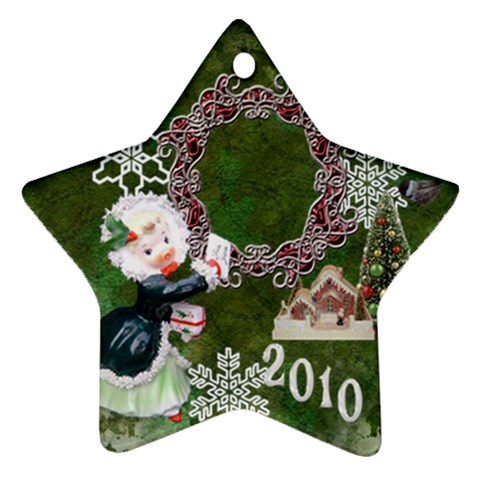 Thank You Mail 2010 Ornament  124 By Ellan Front