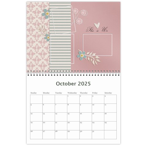 Calendar Template Oct 2025