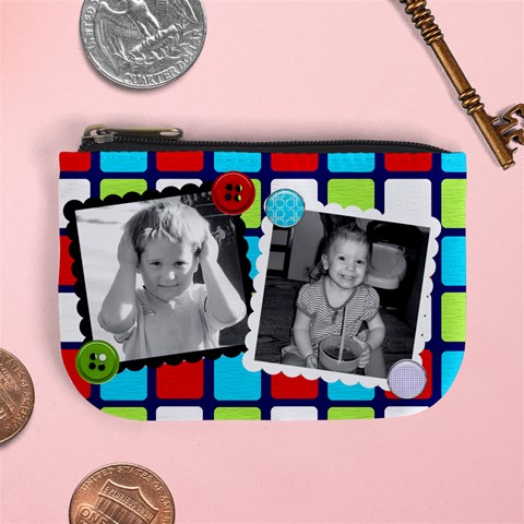 Mini Coin Purse 4 By Martha Meier Front