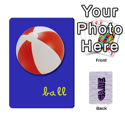 Memory Game With Your Own Photos Front - Heart7