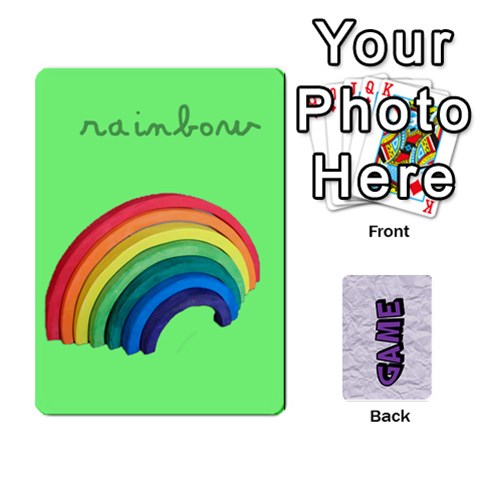 Memory Game With Your Own Photos Front - Spade4