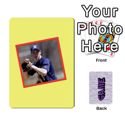 Memory Game With Your Own Photos Front - Diamond4