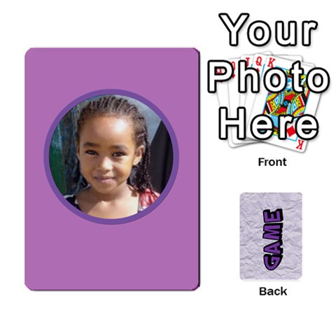 Memory Game With Your Own Photos Front - Diamond5