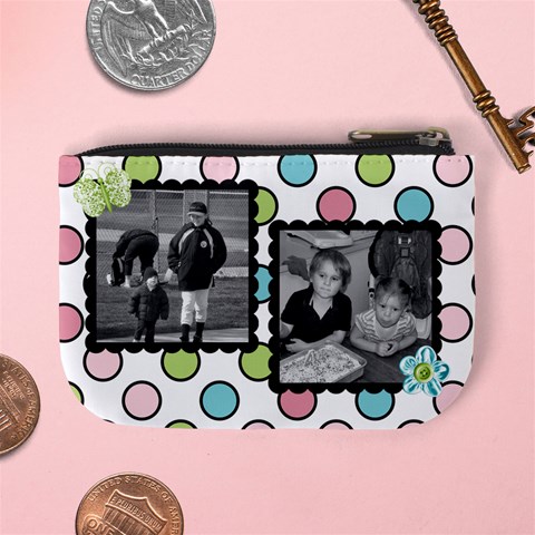 Mini Coin Purse 7 By Martha Meier Back