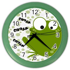 Animaland clock 02 - Color Wall Clock
