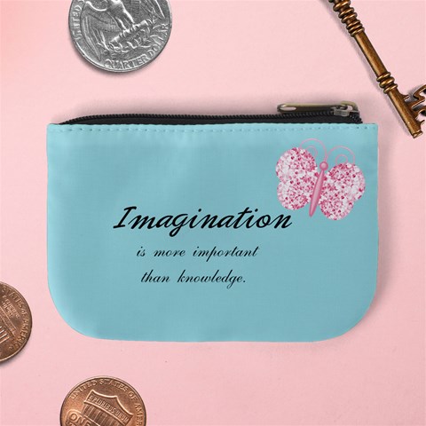 Name Mini Coin Purse 5 By Martha Meier Back