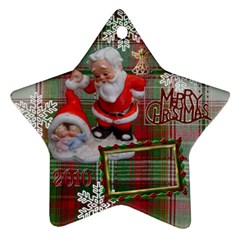 santa baby Angels Merry Christmas 2010 ornament  146 - Ornament (Star)