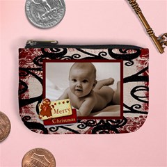 Merry Christmas Santa mini coin purse