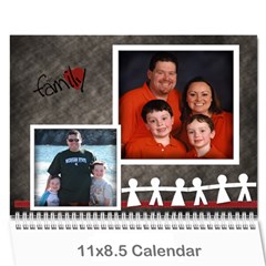 2011 calendar - Wall Calendar 11  x 8.5  (12-Months)