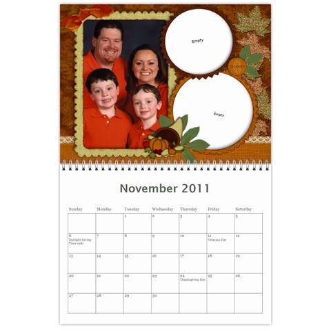 2011 Calendar By Angela Cole Nov 2011