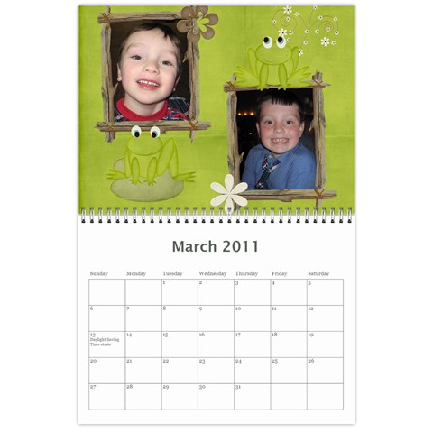 2011 Calendar By Angela Cole Mar 2011