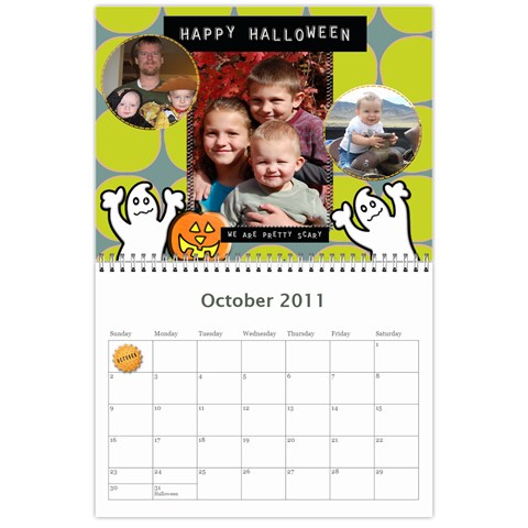 2011 Hepworth Calender By Annette Oct 2011