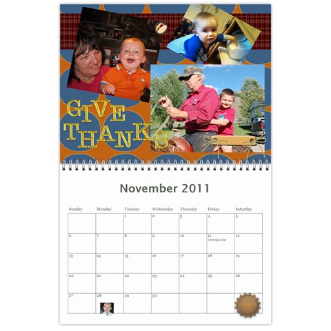 2011 Hepworth Calender By Annette Nov 2011