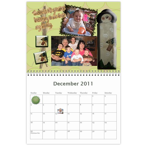 2011 Hepworth Calender By Annette Dec 2011
