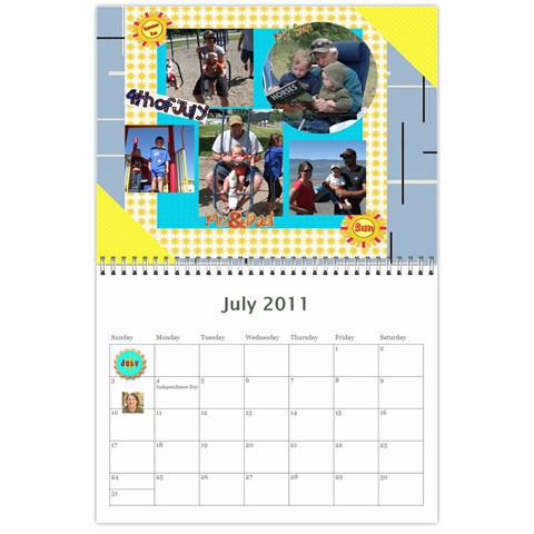 2011 Hepworth Calender By Annette Jul 2011