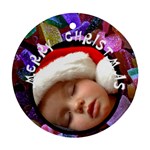 Christmas  -  Ornament - Round Ornament (Two Sides)