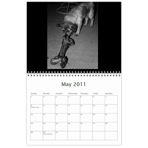 2011 Calendar By Laura May 2011