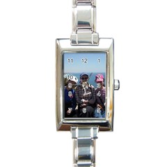 Rectangle Italian Charm Watch