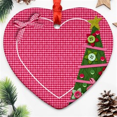 Christmas Tree ornament - Ornament (Heart)