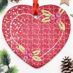 Holly ornament - Ornament (Heart)