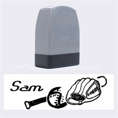 I Love Baseball  -  Rubber Stamp