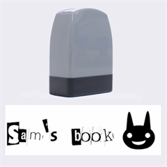 Sam s book - Rubber stamp - Name Stamp