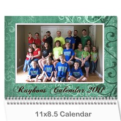 rayhons calendar 2011 - Wall Calendar 11  x 8.5  (12-Months)