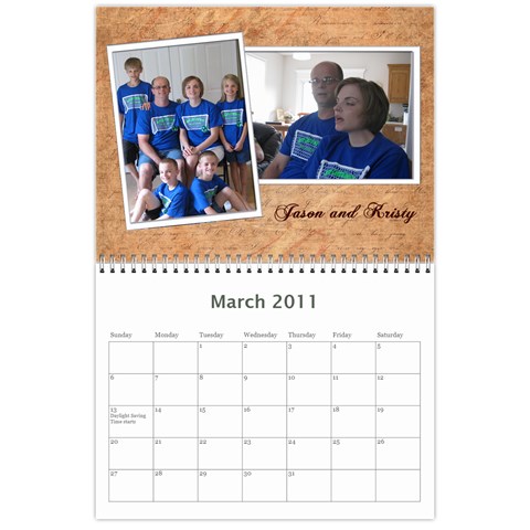 Rayhons Calendar 2011 By Alecia Mar 2011