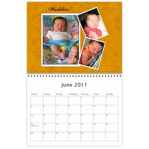 Rayhons Calendar 2011 By Alecia Jun 2011