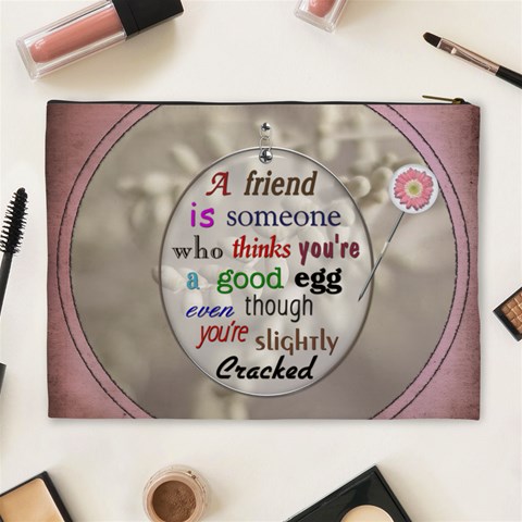 Pretty Friend Xl Cosmetic Bag By Lil Back