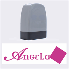 Angela Flower - Name Stamp