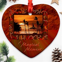 Magical Moment Love Ornament - Ornament (Heart)