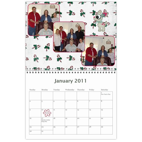 Xmas Calendar 2009 Jan 2011