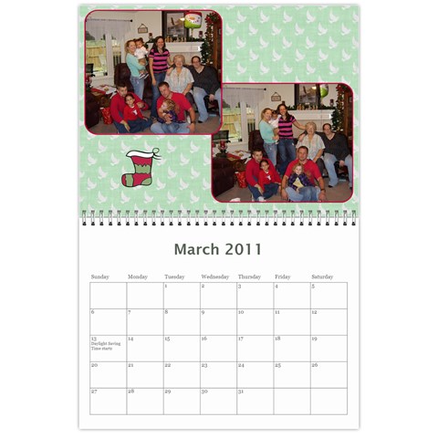 Xmas Calendar 2009 Mar 2011