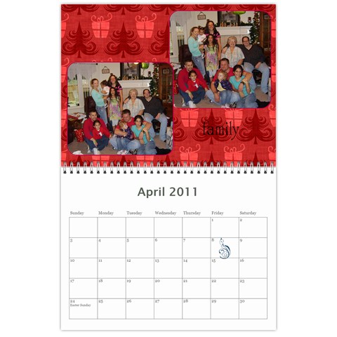 Xmas Calendar 2009 Apr 2011